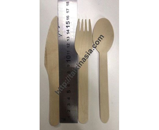 Линия производства деревянной посуды из шпона (деревянные вилки, ложки, ножи 160 мм) 1V-1, изображение 25
