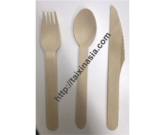 Линия производства деревянной посуды из шпона (деревянные вилки, ложки, ножи 160 мм) 1V-1, изображение 22