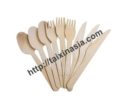 Линия производства деревянной посуды из шпона (деревянные вилки, ложки, ножи 160 мм) 1V-1, изображение 23