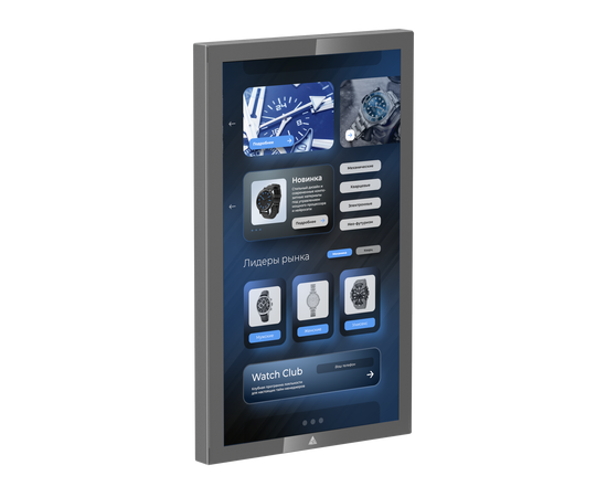 Интерактивная панель NEO GLASS 43" (фасадное стекло)