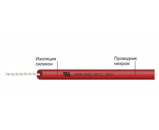 Провод силикон диаметр от 1,0 до 7,0 мм